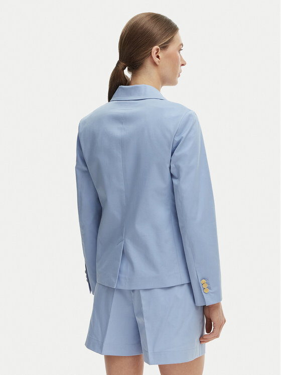 Tommy Hilfiger Tommy Hilfiger Sakoi WW0WW47179 Plava Slim Fit