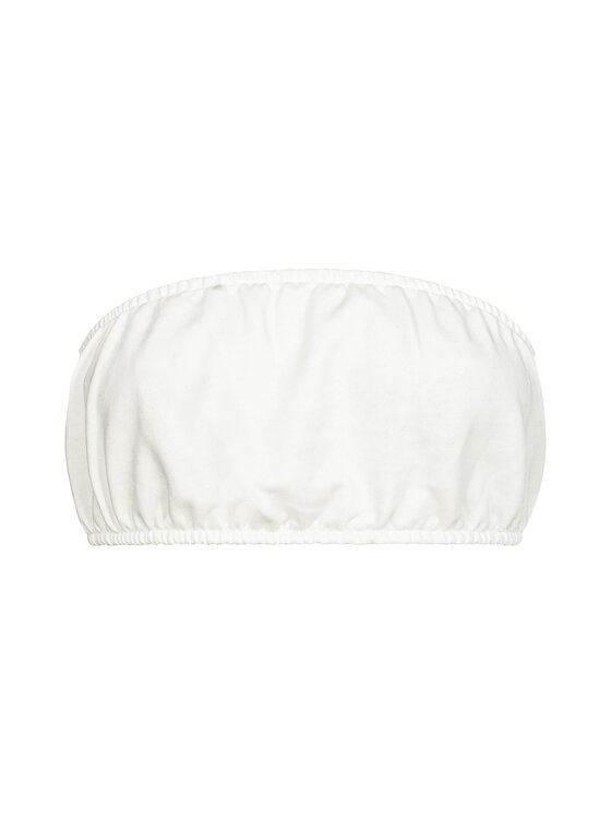 MissDenim MissDenim Top Bandana Biały Cropped Fit