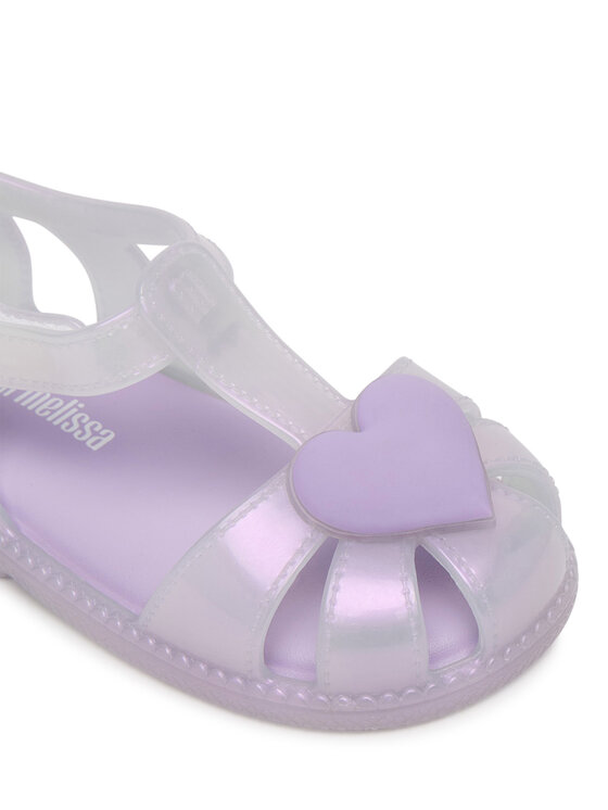 Melissa Melissa Sandále Mini Melissa Hip Heart Ballerina Bb 37783 Fialová