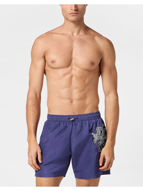 PHILIPP PLEIN PHILIPP PLEIN Pantaloncini 23677 Blu scuro