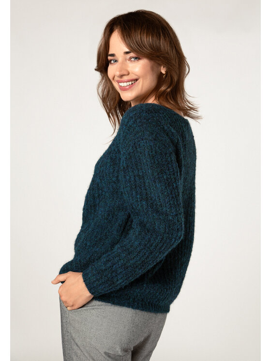 QUIOSQUE QUIOSQUE Sveter Quiosque 6TP005834 Modrá Regular Fit