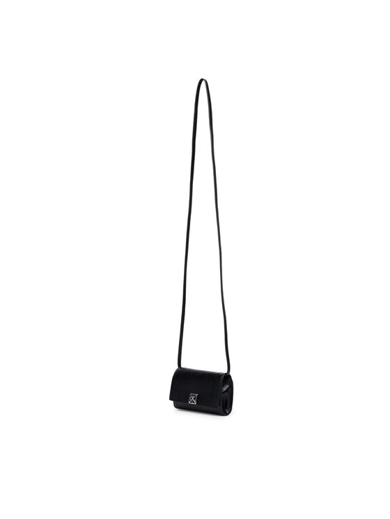 Calvin Klein Calvin Klein Дамска чанта Emblem Wallet On Strap LV04F1218G Черен
