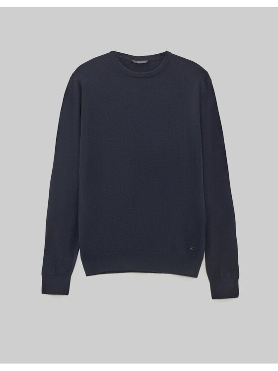 Sweter Borgio, Rozmiar M, Granatowy, caravaggio