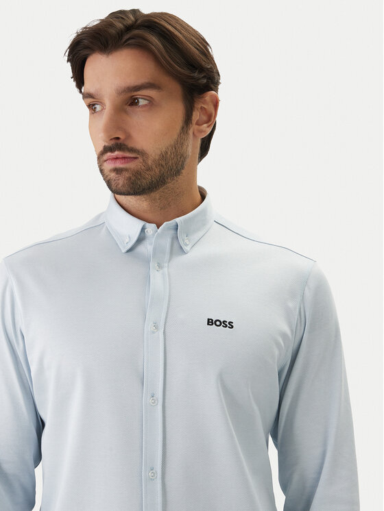 BOSS BOSS Krekls ST Motion 50555946 Gaiši zils Regular Fit