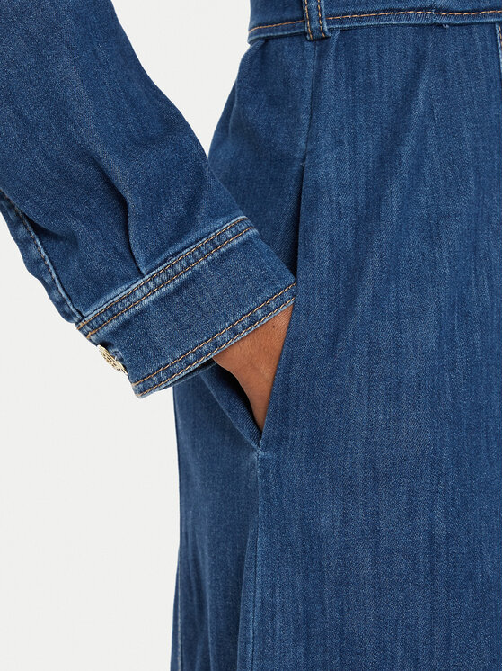Marella Marella Jeans haljina Ada 2423226014 Tamnoplava Regular Fit