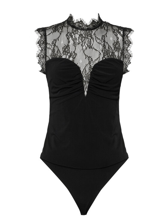 Rinascimento Rinascimento Body CFC0130488003 Černá Slim Fit