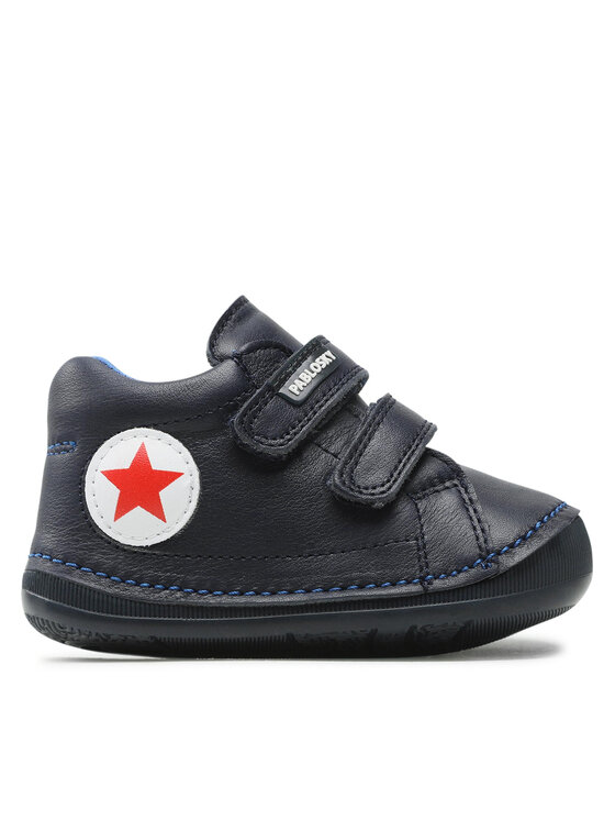 Scarpe basse 017520 Blu scuro