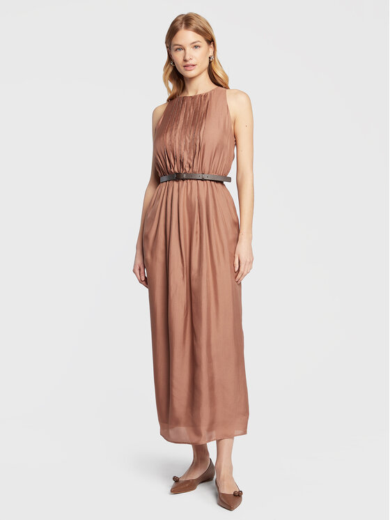 Vestito da giorno ABD222B741 Marrone Regular Fit