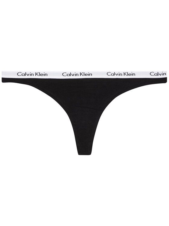 Calvin Klein Underwear Calvin Klein Underwear Komplektas: 3 siaurikių poros 000QD3587E Juoda