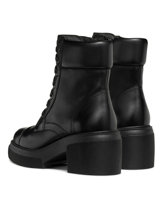 Geox Geox Čizme D Spherica Ec15 D46WWB 043BC C9999 Crna