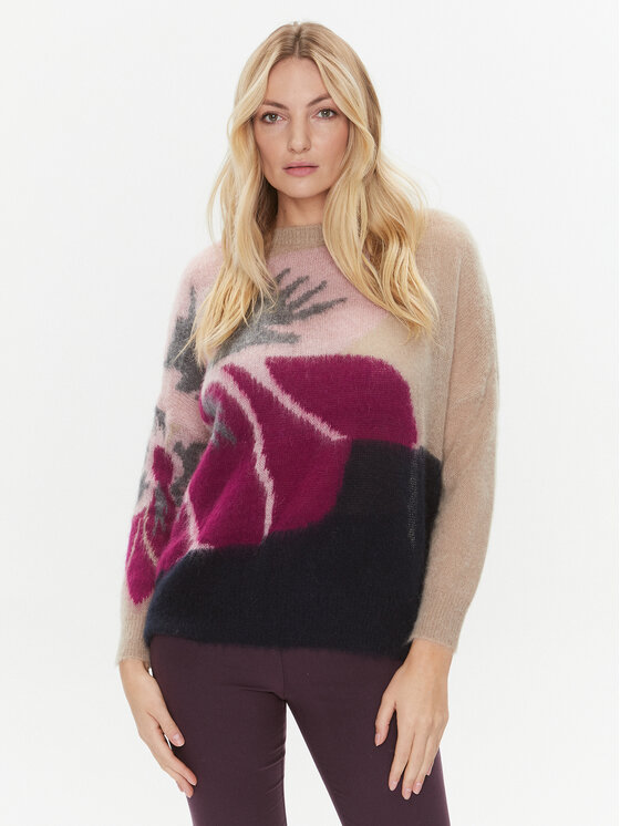 Marella Sveter Gineceo 2333662137200 Béžová Regular Fit