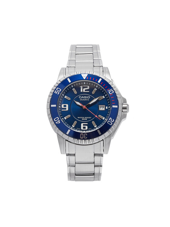 Casio Casio Sat MTD-1053D-2AVES Srebrna