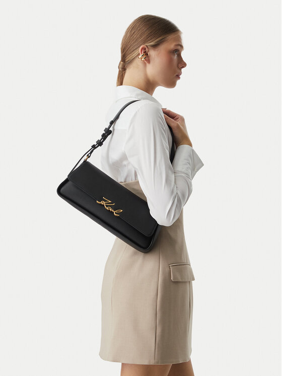 KARL LAGERFELD Дамска чанта B3W30021 Черен