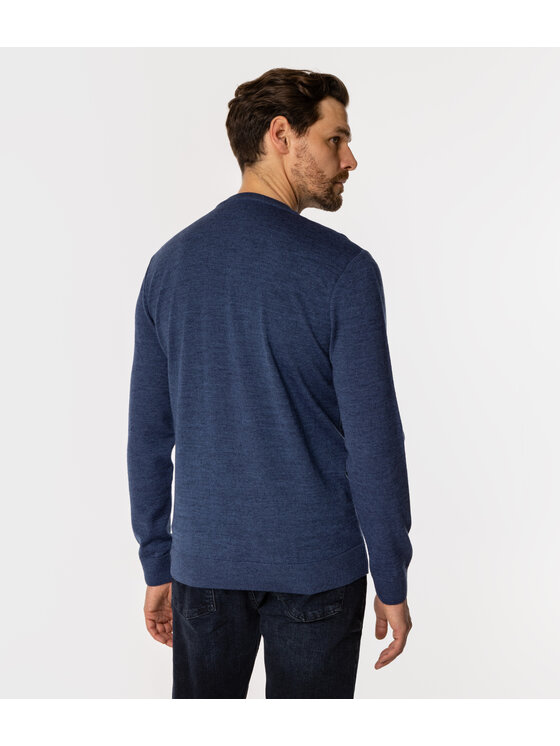 Lee Cooper Lee Cooper Sweter LOKI Niebieski Regular Fit