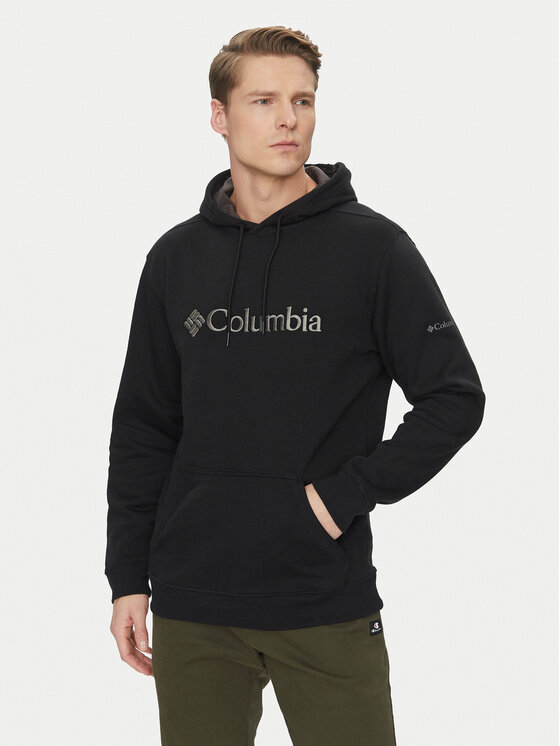 Columbia Columbia Bluză Csc Basic Logo II EM2179 Negru Regular Fit