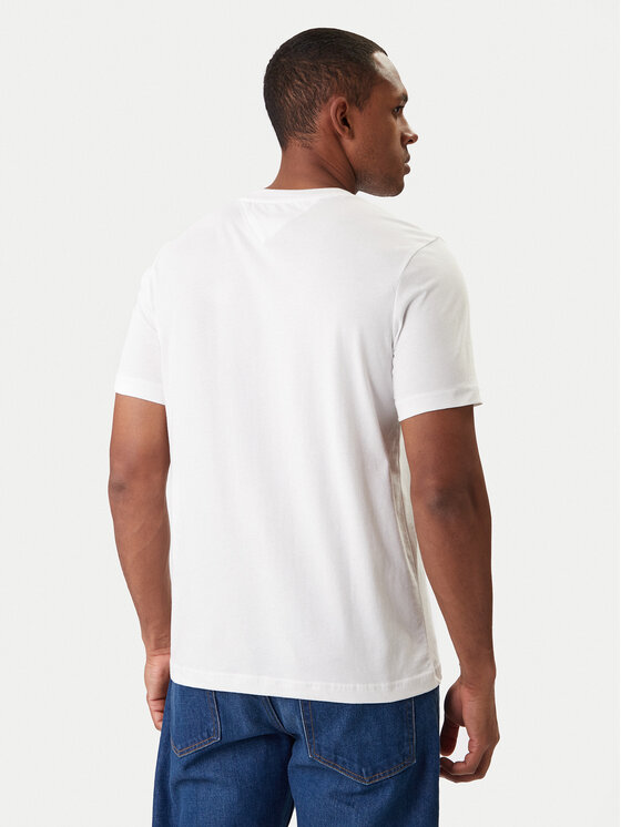 Tommy Hilfiger Tommy Hilfiger Marškinėliai Brand Love MW0MW41453 Balta Regular Fit