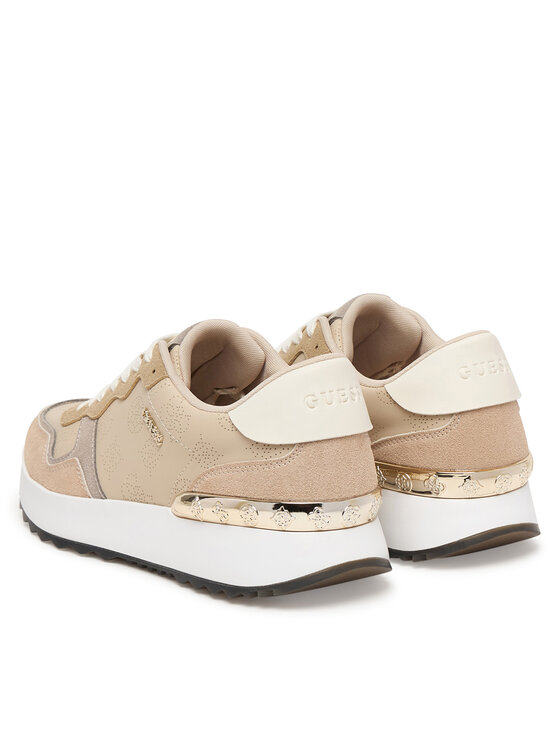 Guess Guess Sneakersy FLPVN5 FAB12 Béžová
