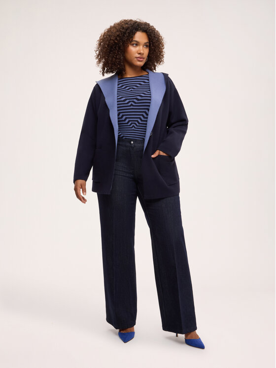 Fiorella Rubino Fiorella Rubino Cardigan M398L008681N034 Blu Over Fit