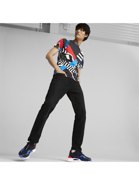 Puma Puma T-Shirt 535871 Kolorowy Regular Fit