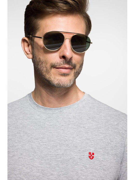 Próchnik Próchnik T-Shirt PM 2 TS073123000034 Szary Regular Fit