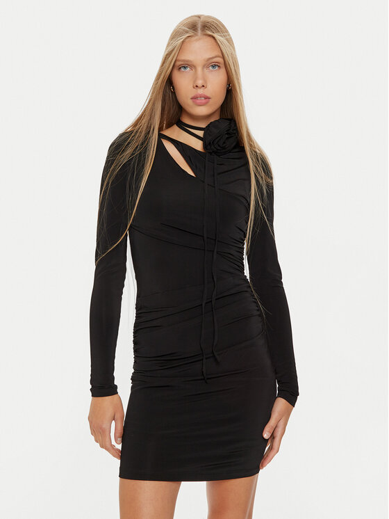 Marella Marella Abito da cocktail Angelo 2423626052 Nero Slim Fit