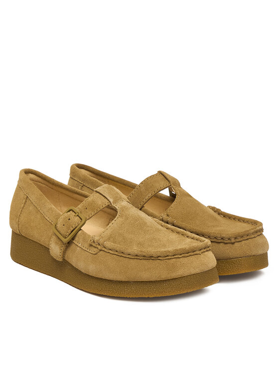 Clarks Clarks Polobotky WallabeeEVOBar 26183152 Hnědá