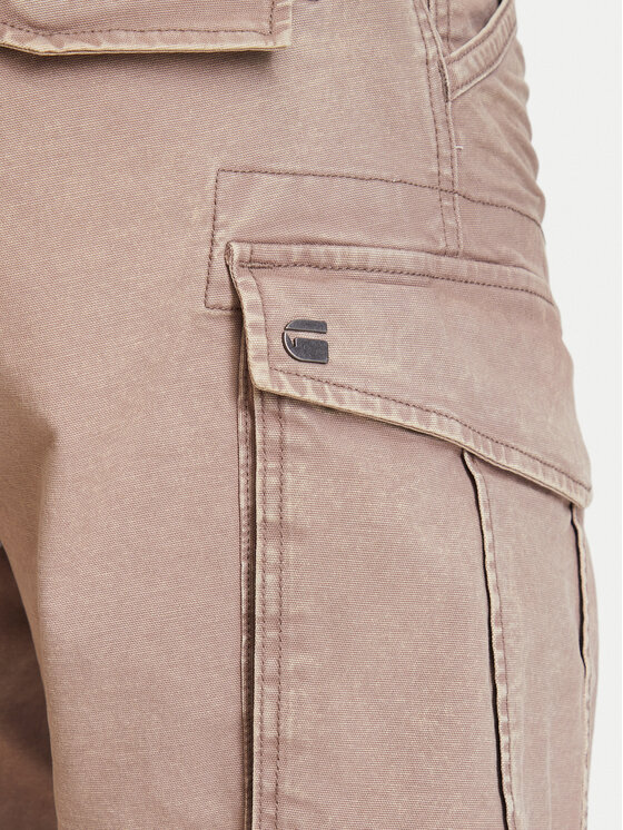 G-STAR G-Star Текстилни панталони Rovic D02190-E172 Бежов Regular Fit