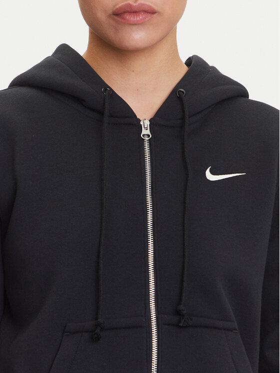 Nike Nike Džemperis ar kapuci Sportswear Phoenix Fleece HJ0995 Melns Regular Fit