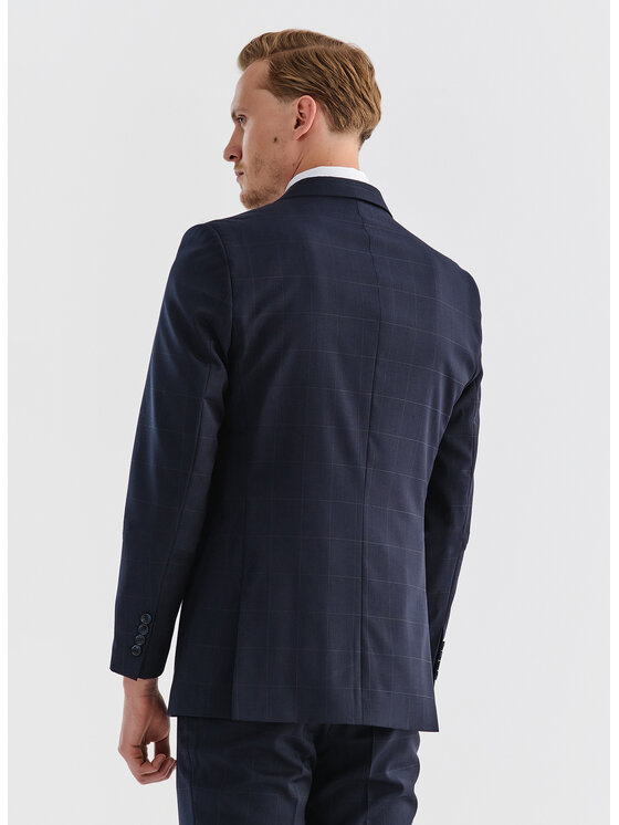Pako Lorente Pako Lorente Marynarka P000B-3G-003 Granatowy Slim Fit