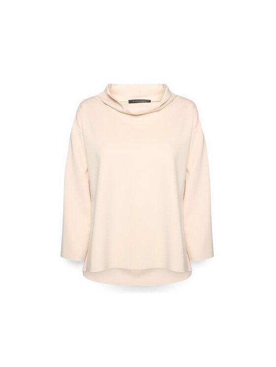Elena Mirò Elena Mirò T-Shirt G074Z000593N002 Kremowy Regular Fit