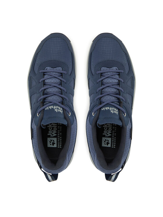 Jack Wolfskin Jack Wolfskin Trekking čevlji Woodland 2 Texapore Low 4051341 Mornarsko modra