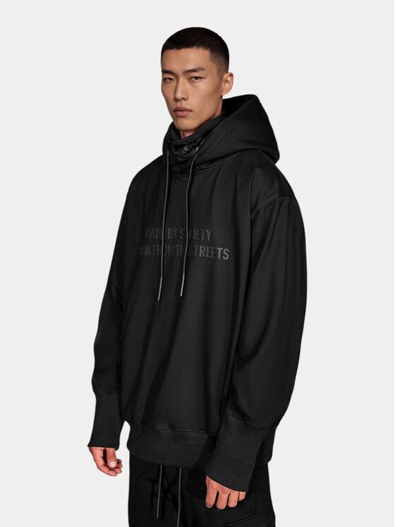 MADE BY SOCIETY MADE BY SOCIETY Kurtka anorak Slim Fit Unit Born - H17998 Czarny Basic Fit