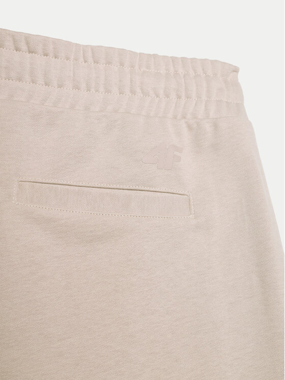 4F 4F Αθλητικό σορτς 4FWSS24TSHOM342 Μπεζ Regular Fit