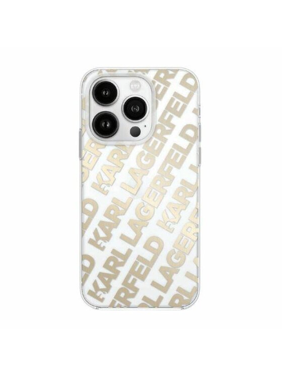 Etui na telefon KARL LAGERFELD, Czarne, Apple iPhone 15
