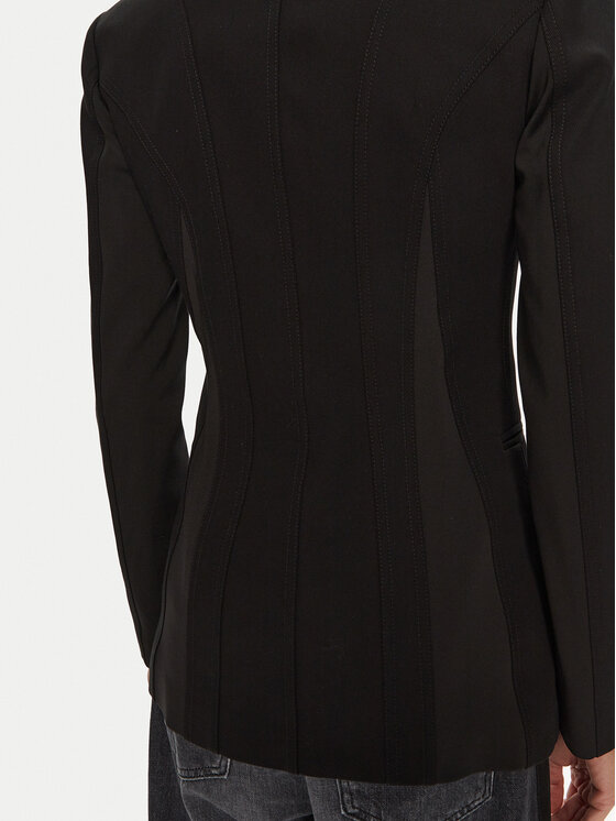 PINKO PINKO Marynarka Eracle 103032 A1MX Czarny Regular Fit