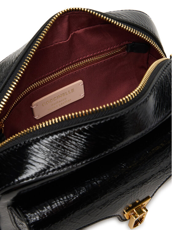 Coccinelle Coccinelle Handtasche Coccinelle Beat Shiny Wri E1 TFC 15 02 01 Schwarz