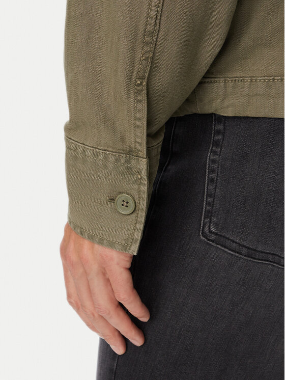 Tommy Jeans Tommy Jeans Πουκαμισοτζάκετ DM0DM23919 Πράσινο Regular Fit
