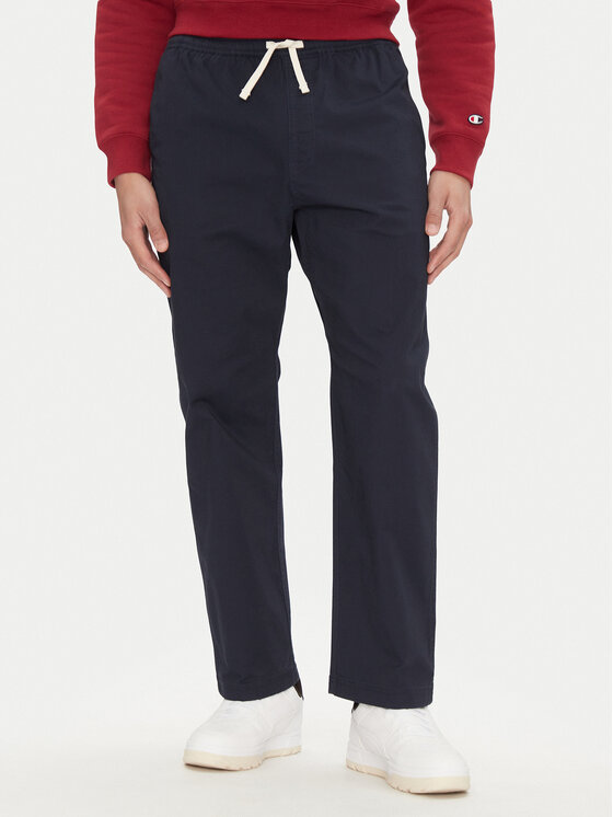 Element Element Pantaloni di tessuto Chillin Classic ELYNP00153 Blu scuro