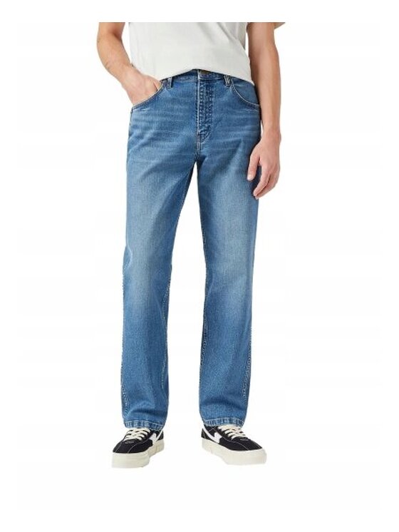 Wrangler Wrangler Jeansy FRONTIER Niebieski Regular Fit