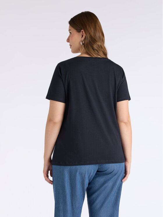 Fiorella Rubino Fiorella Rubino T-Shirt G00XL008791N034 Niebieski Regular Fit