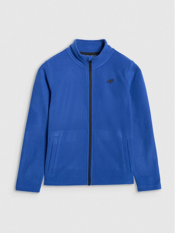4F 4F Felpa di pile FJWAW25TFLEM413-36S Blu Regular Fit