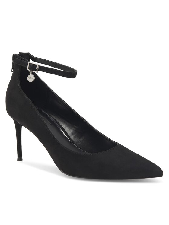 Nine West Nine West Pantofi cu toc subțire SJ1489 Negru