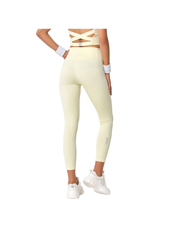 Yeaz Yeaz Legginsy SHOW Żółty Slim Fit