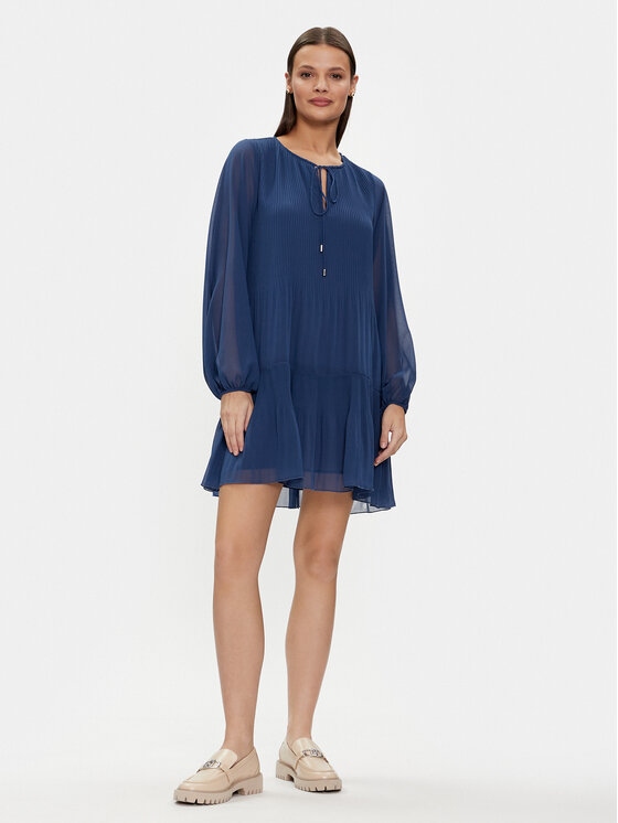 Liu Jo Liu Jo Hétköznapi ruha MA4106 T5975 Sötétkék Regular Fit