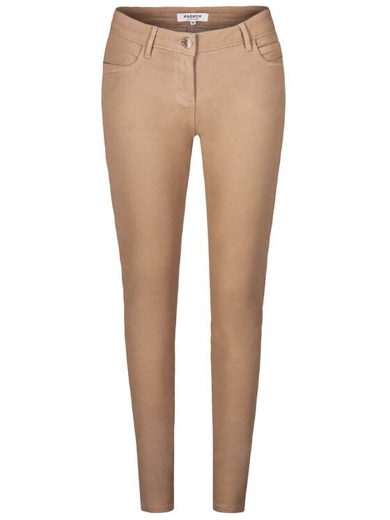Morgan Morgan Džínsy 211-PETRA1 Béžová Skinny Fit