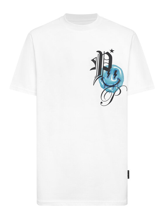 PHILIPP PLEIN PHILIPP PLEIN T-Shirt 25629 Biały Regular Fit