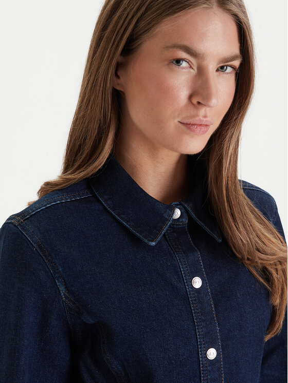 Calvin Klein Jeans Calvin Klein Jeans Дънкова рокля LV047E790G Тъмносин