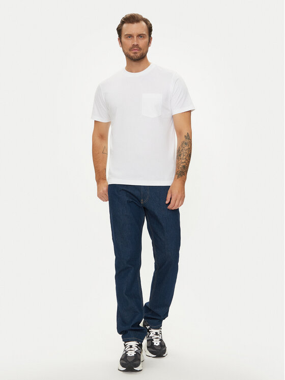 Gap Gap T-krekls 507947-00 Balts Regular Fit