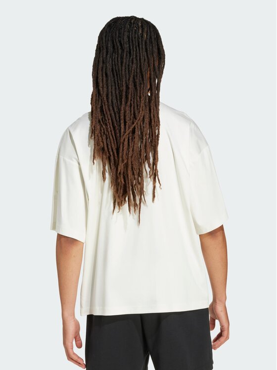 adidas adidas T-särk 154117 Valge Loose Fit