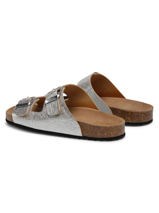 Geox Geox Klapki D Brionia A D15LSA 000CF C1007 Srebrny